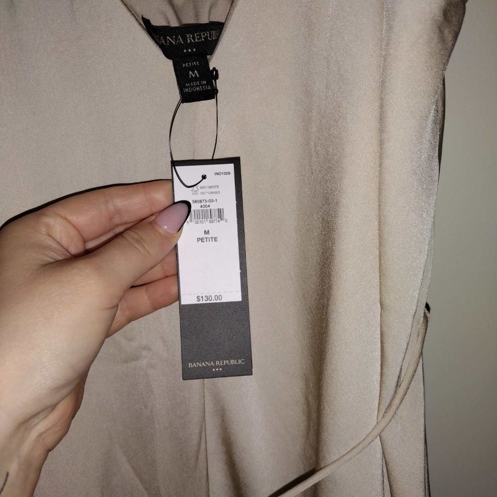 Lovely Ivory Satin BR Maxi Dress